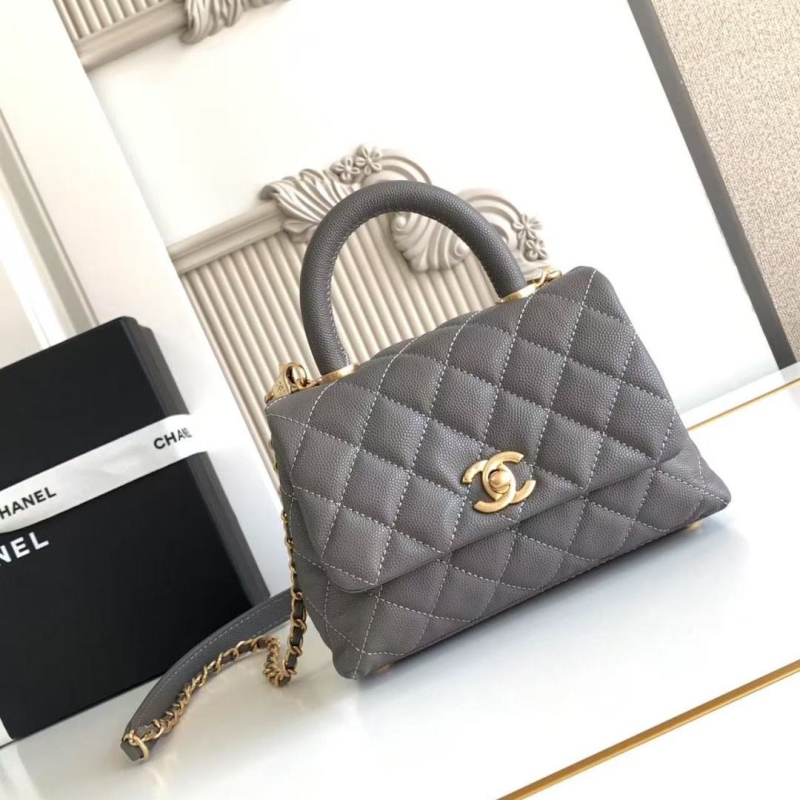 Ch**el top handle bags